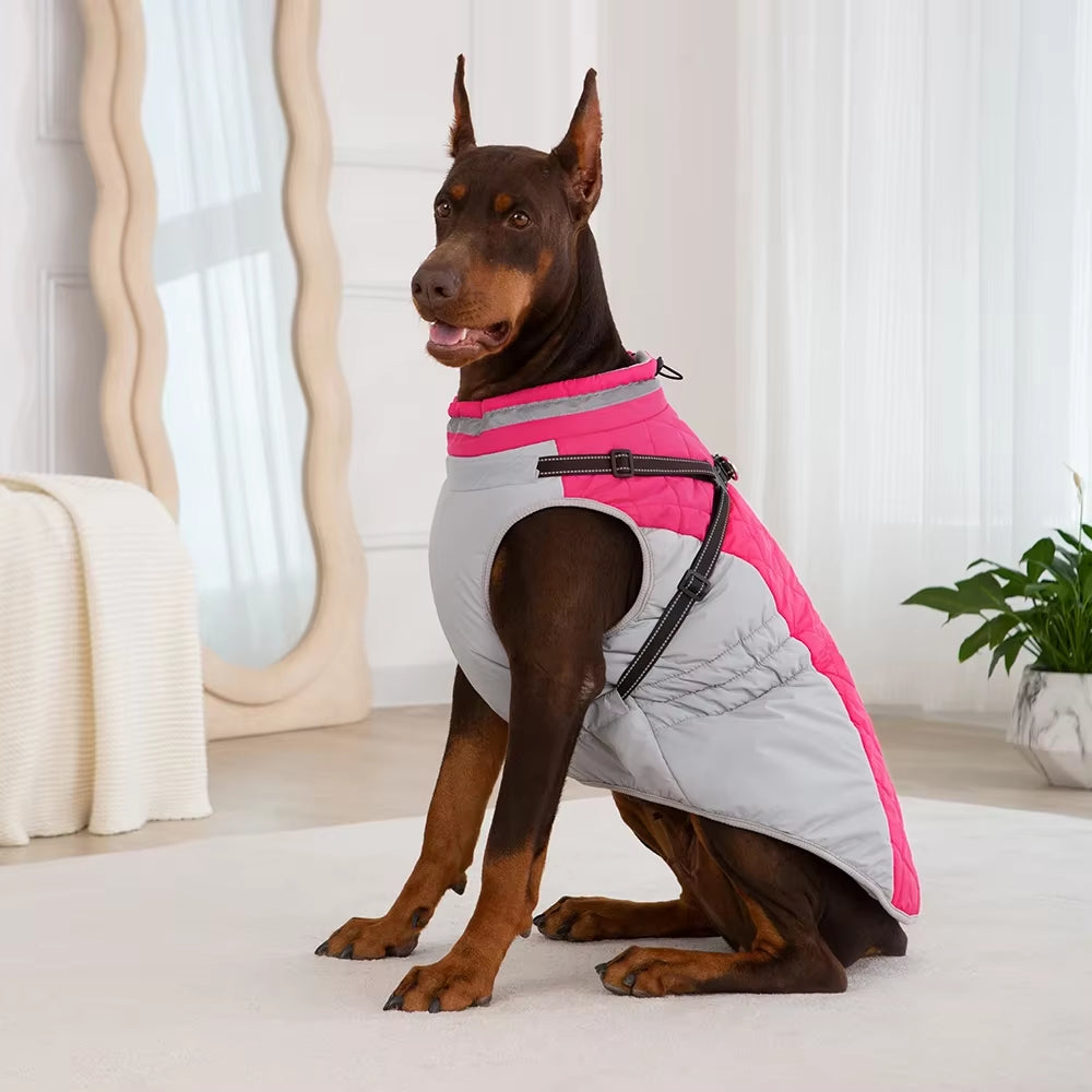 Waterproof Winter Jacket with Harness