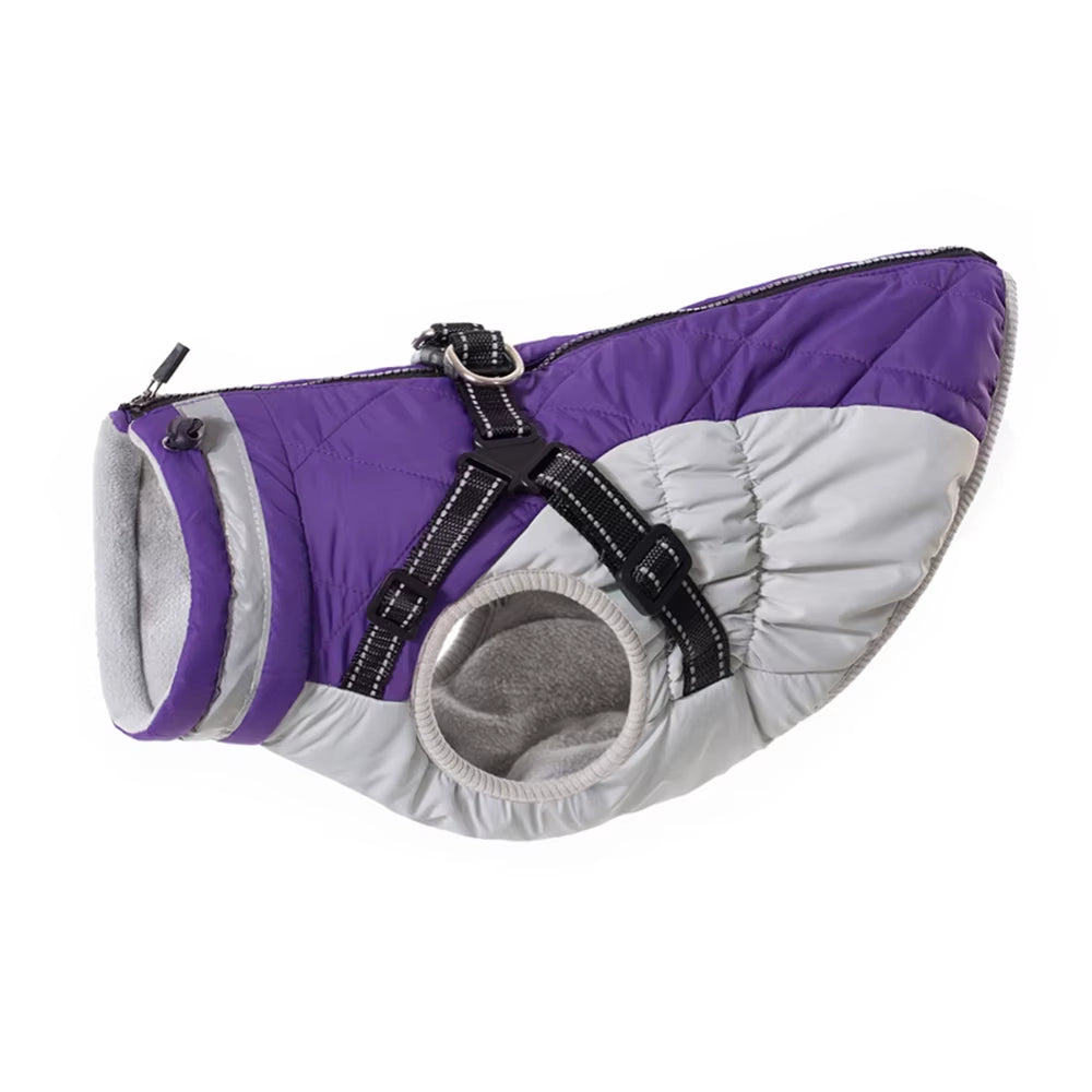 Waterproof Winter Jacket with Harness
