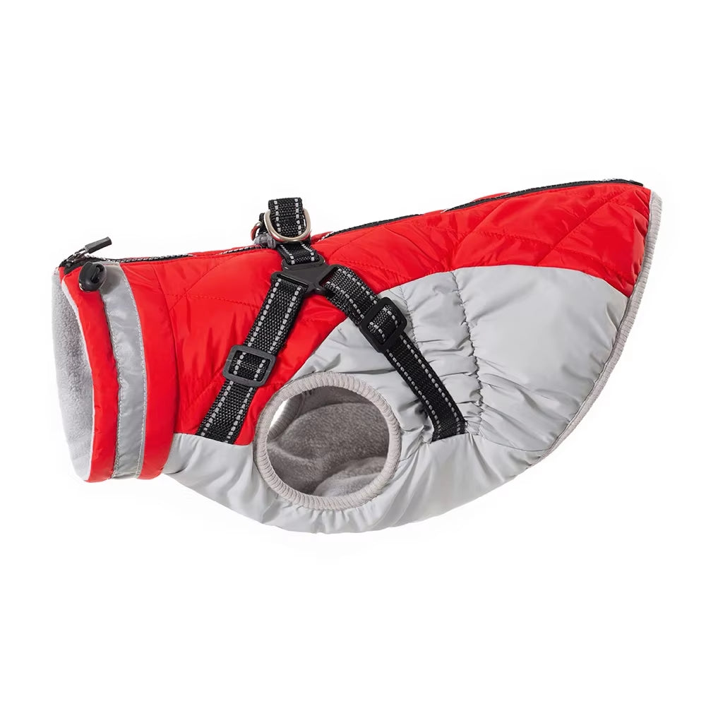 Waterproof Winter Jacket with Harness