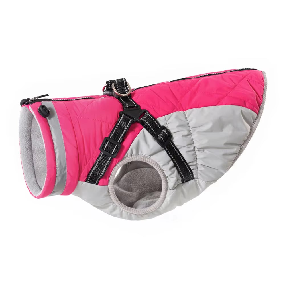 Waterproof Winter Jacket with Harness