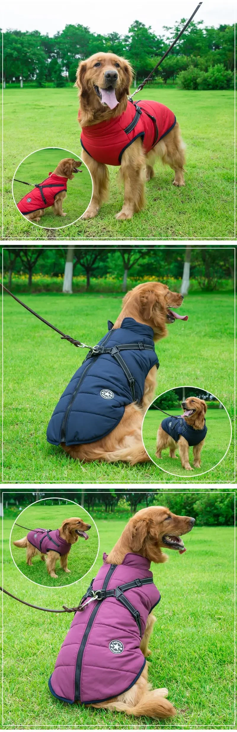 Winter Jacket with Harness