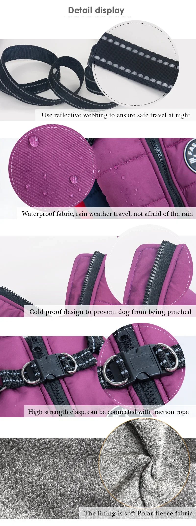 Winter Jacket with Harness